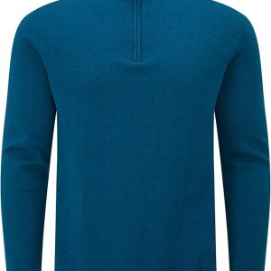 charles wilson herren baumwollpullover mit reißverschluss – bequemer, lässiger und vielseitiger zip pullover für alltag, freizeit und sportliche aktivitäten