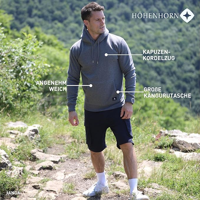 höhenhorn janga herren hoodie – hochwertiger kapuzenpullover aus reiner baumwolle für alltag und freizeit höhenhorn janga herren hoodie – hochwertiger kapuzenpullover aus reiner baumwolle für alltag und freizeit