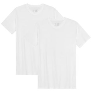 DANISH ENDURANCE Stretchable Bio-Baumwoll-T-Shirt für Männer, V-Ausschnitt, Atmungsaktiv, 1er oder 2er Pack
