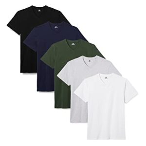Lower East Herren T-Shirt 100% Baumwolle V-Ausschnitt Multipack | Lower East Herren T-Shirt V-Ausschnitt 100% Baumwolle