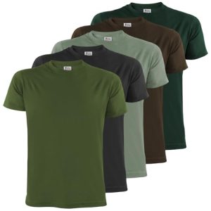 ALPIDEX Herren T-Shirts 5er Set Rundhals einfarbig --sizing für den perfekten Look -gemütlich und bequem zu tragen -idea