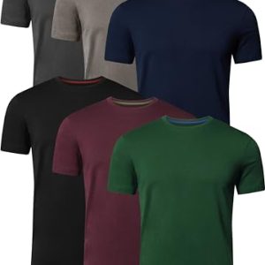 Heim FULL TIME SPORTS Herren T-Shirts 6er Set Pack Fashionable und Comfortable Temperamente TEM1