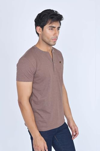 31izfjmcnhl.jpg JRC Just Royal Clothing 2er-Pack-light-Herren-Henley-T-Shirts-mit-halben-Ärmeln-für-Sommer-Bequeme-unteren-Oberteile-Hig