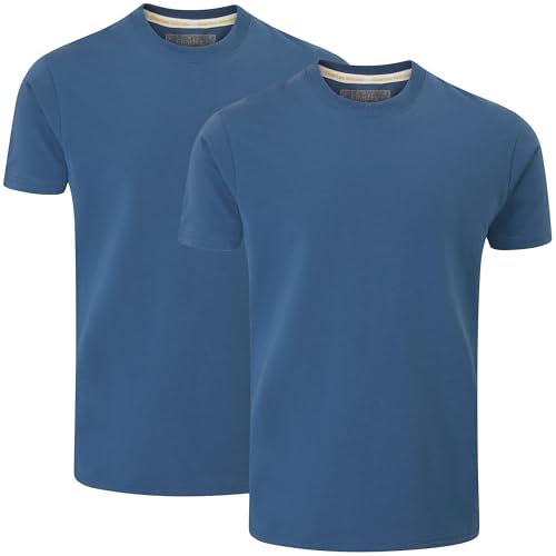 31y7lm ajal.jpg Charles Wilson 2er Packung T-Shirts Rundhalsausschnitt fürungehrte Verbraucher zum Tragen im EverydayszenarioComfortabl
