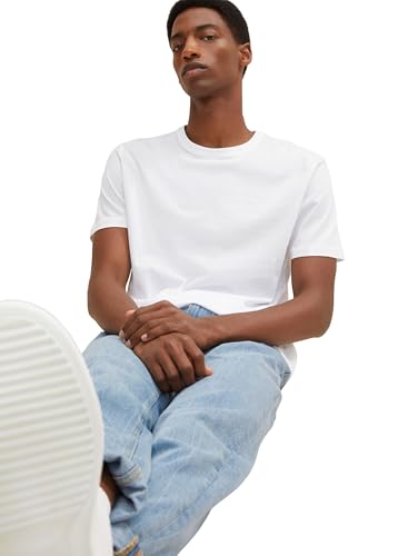 31mjoijdbol.jpg TOM TAILOR Herren Crewneck T-Shirt Doppelpack für den Daily Wear mit Stretch-Funktion in verschiedenen Farben und Größen