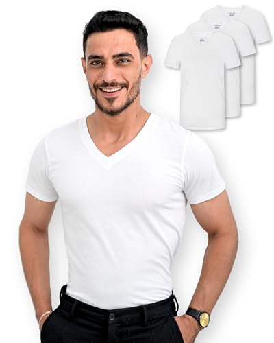 31rmbyg6snl.jpg Skipper Basic T-Shirts Weiß Größe L für Herren | Skipper Vorzügliches Baumwollunterhemd für Unternehmen Herren Größe Me