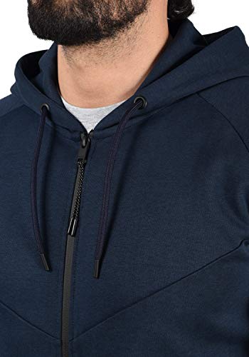 41l5mqmy6bl.jpg Solid SDGelbert Herren Sweatjacke Kapuzenjacke - Regular Fit mit Eingrifftaschen und Rippbündchen - Baumwollmischung für