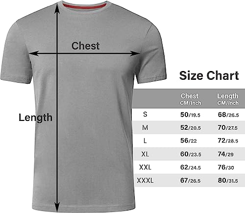 41mt1qajh8l.jpg FULL TIME SPORTS Herren T-Shirts 6er Set Pack Fashionable und Comfortable Temperamente TEM1