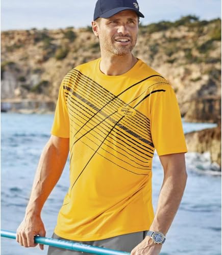 51owtxx8lxl.jpg ATLAS FOR MEN 4er-Pack T-Shirts - Großgrösse von M bis 5XL Modeleyerfreundlich für Denker und Träumer