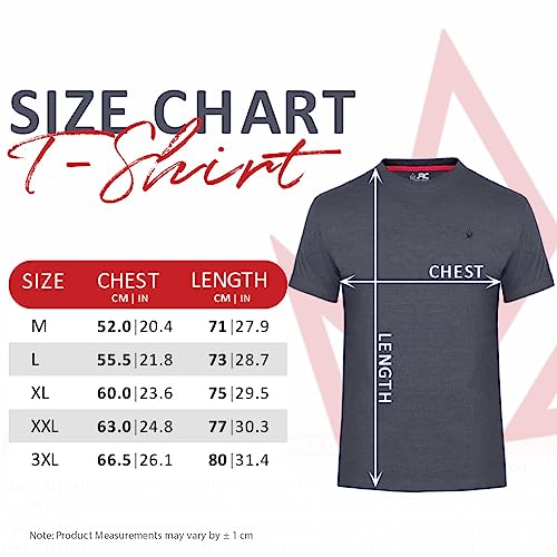 51ymk8qy2el.jpg JRC Just Royal Clothing 4er-Pack Herren V-Ausschnitt Kurzärmlige T-Shirts Schwarz, 100% Baumwolle,Comfort-Fit,ideal für