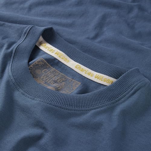 51dw7ln7vkl.jpg Charles Wilson 2er Packung T-Shirts Rundhalsausschnitt fürungehrte Verbraucher zum Tragen im EverydayszenarioComfortabl