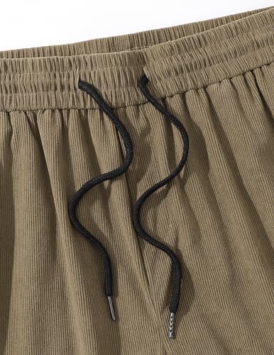 51lab82i4bl.jpg Taraina Corduroy Kurze Hosen Herren Sommer Freizeitshorts Taschen OEKO-TEX | Taraina Kordelzug Shorts Herren Stretch So