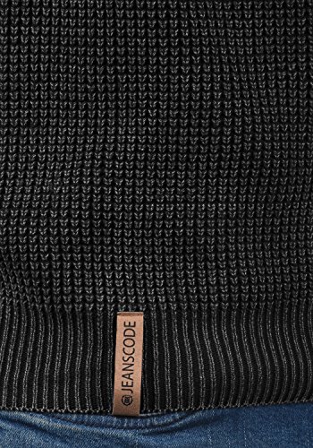 61p10vbidil.jpg Indicode IDRockford Herren Pullover Strickpullover Grobstrick mit Rundhals-Ausschnitt 100% Baumwolle Regular Fit Trendig